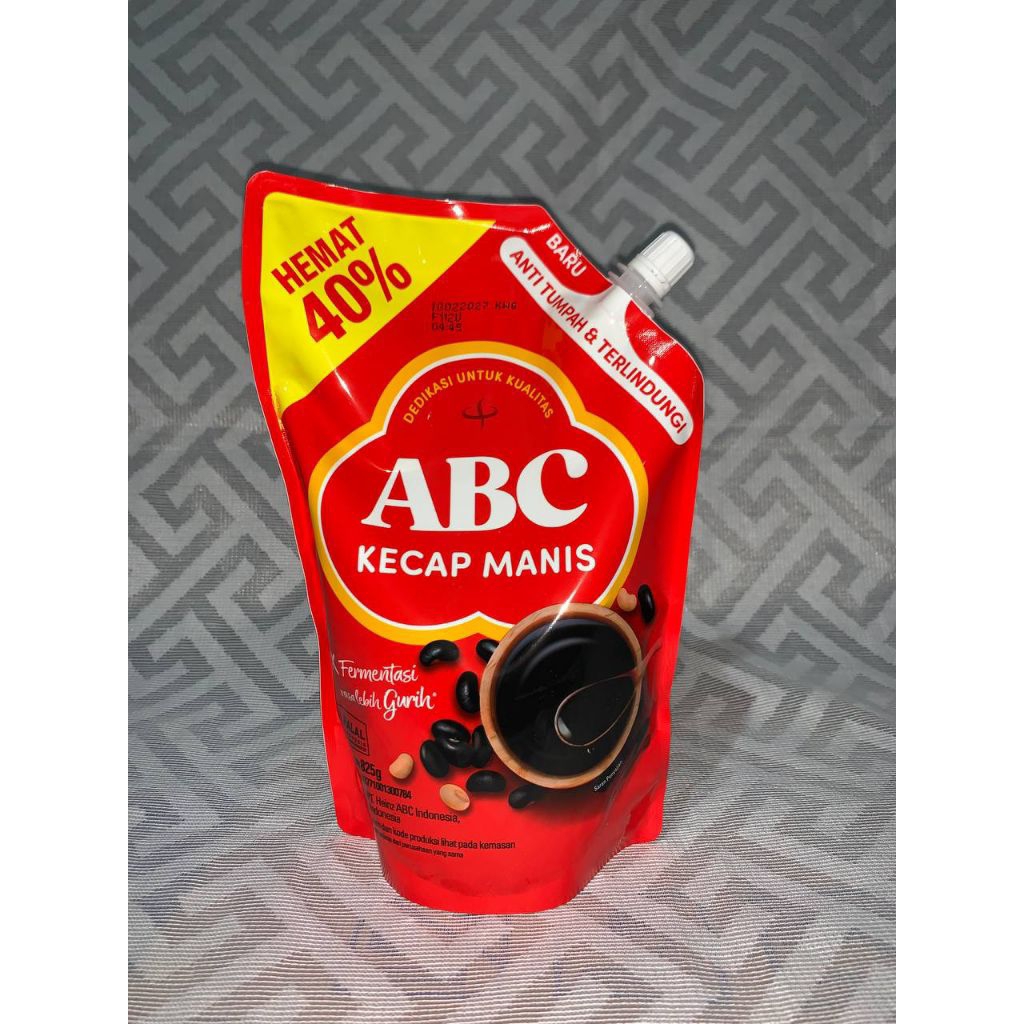 

kecap manis ABC refil 825g kemasan praktis