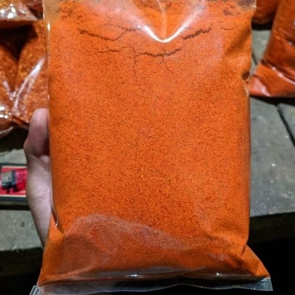 

cabe bubuk halus 500gram/Chili powder/cabai pedas/cabai rawit