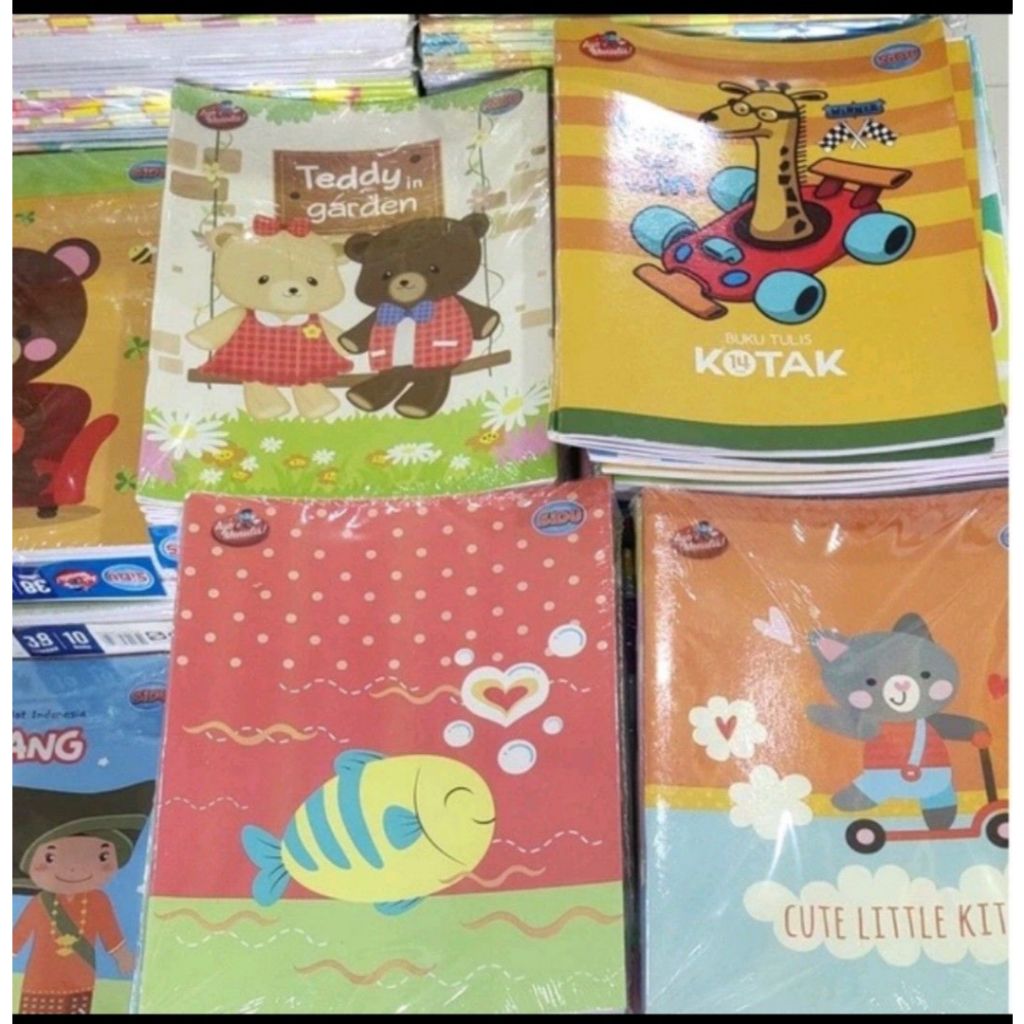 

Buku Tulis Sidu Per Pack / Buku Tulis Sekolah