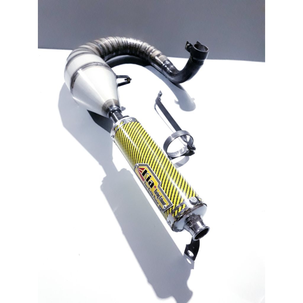 knalpot vespa racing KIRI tune up  kia muffler