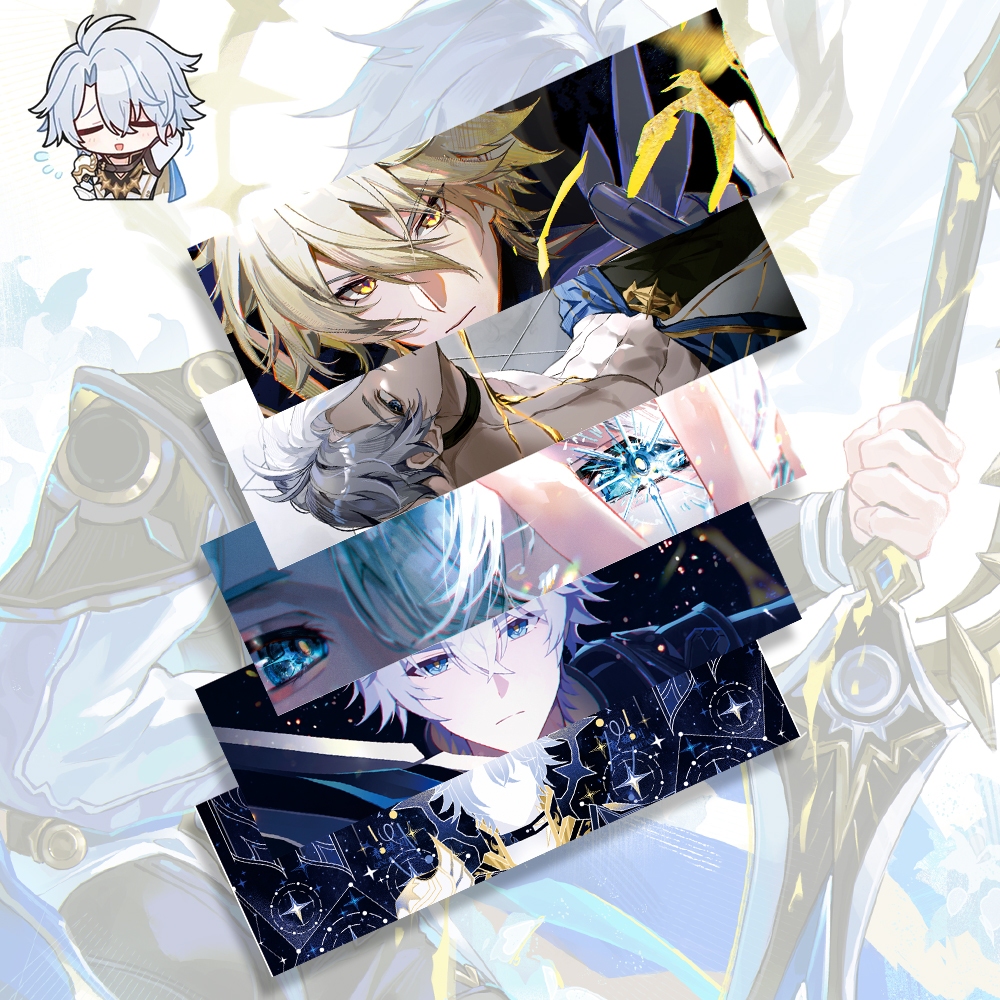 

Stiker Slap Phainon Honkai Star Rail - Sticker Vinyl Waterproof HSR Phainon - Sticker Anime Slap Phainon