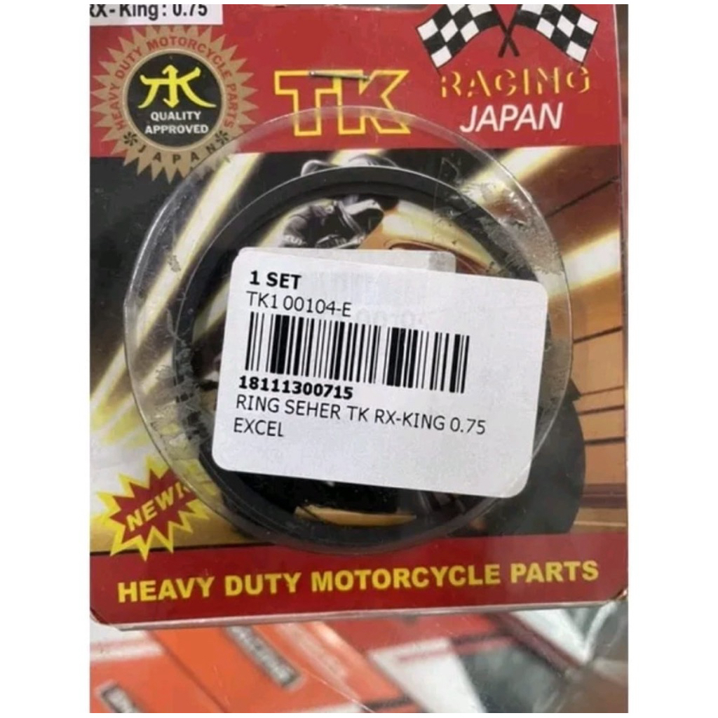 ring piston ring seher yamaha rx king tk racing original