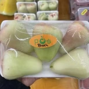 

Buah jambu air hijau jade rose manis premium 500 gram