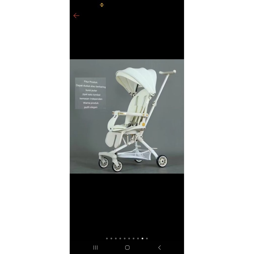 preloved stroller bayi