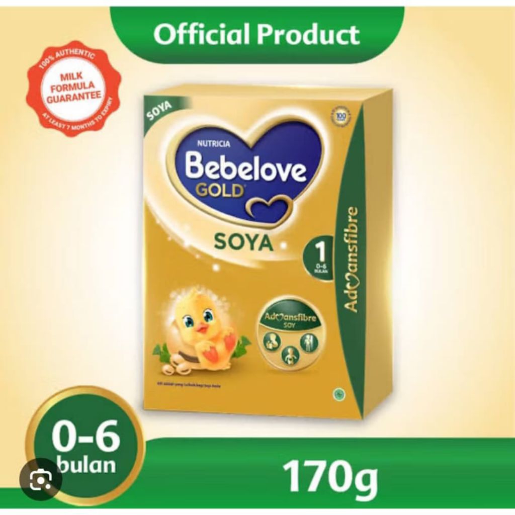 Bebelove Soya 0-6 Bulan_170 gram