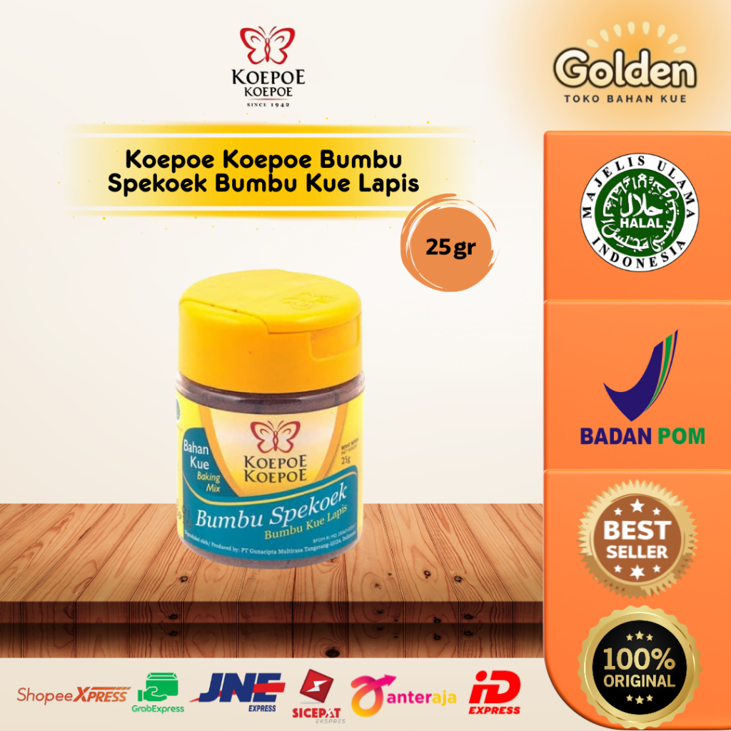 

Koepoe Bumbu Spekoek Bumbu Kue Lapis 25gr