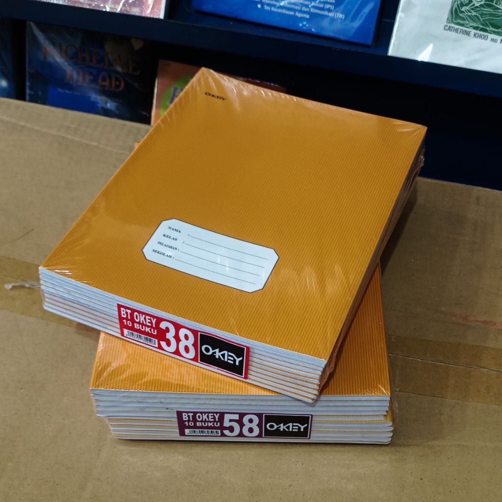 

Buku tulis Okey ( Bay Kiky ) Isi 58 Lembar 10 buku