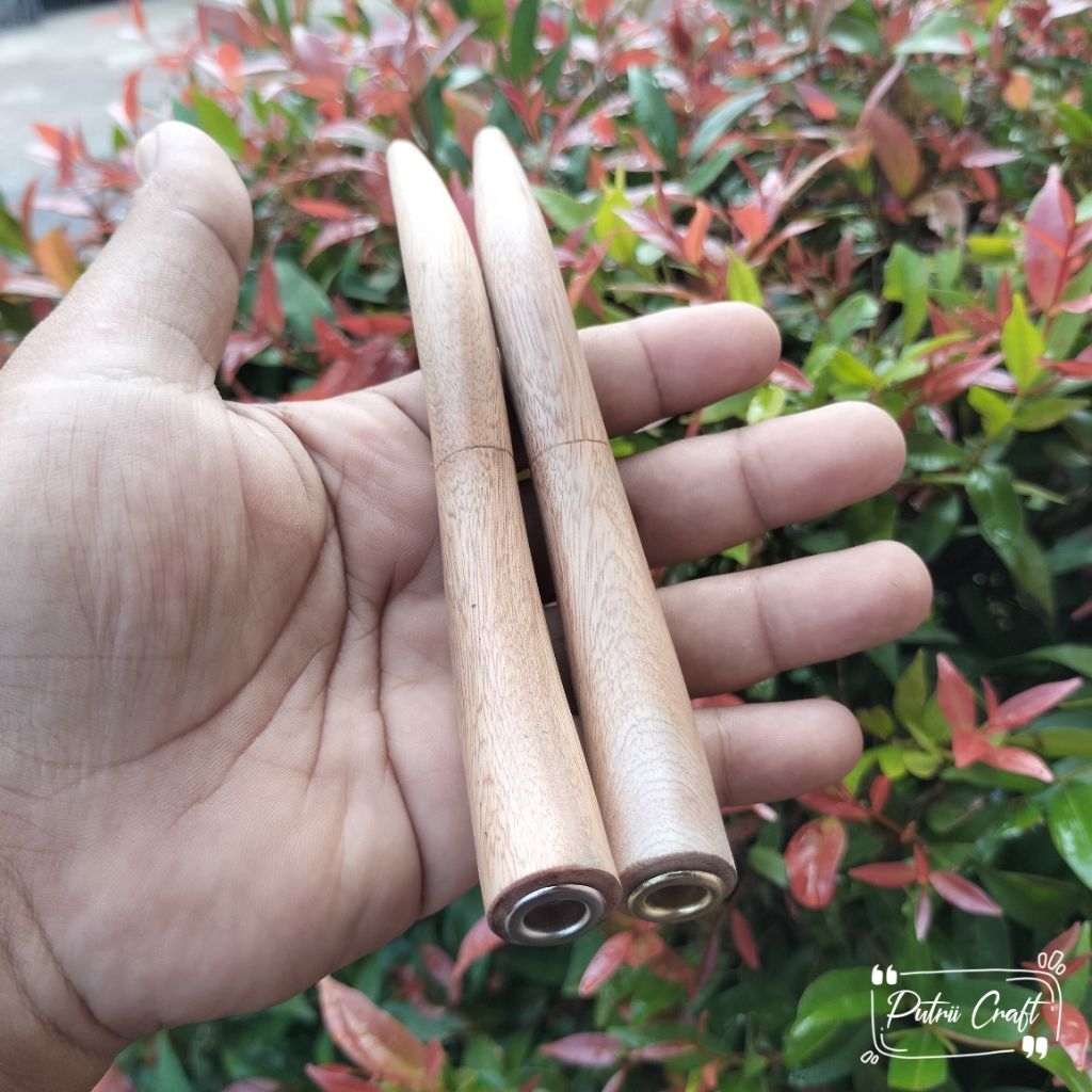 PUTRIICRAFT | Pipa once / once cangklong kayu dewandaru model lengkung