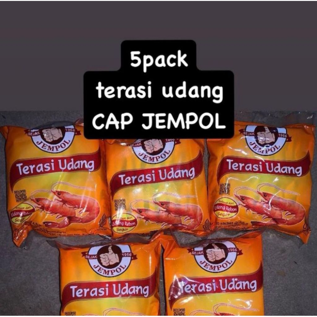 

5 pack Terasi Udang Cap Jempol