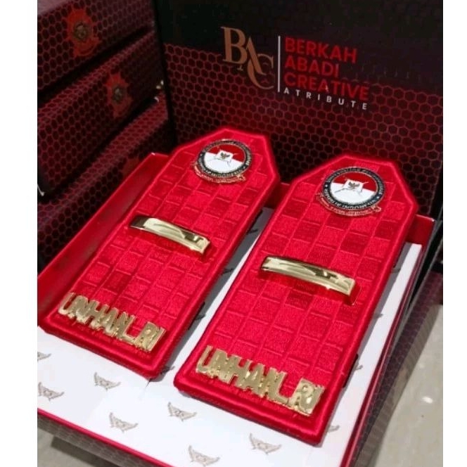 pdu unhan balok satu logam bordir mewah