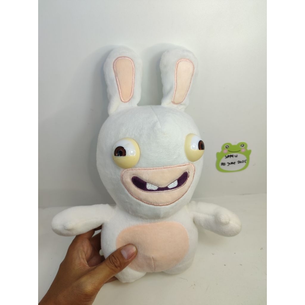 boneka rayman raving rabbids minus mata