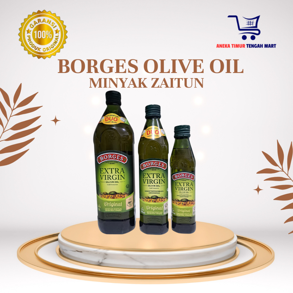 

MINYAK ZAITUN PREMIUM BORGES BORJES EXTRA VIRGIN OLIVE OIL