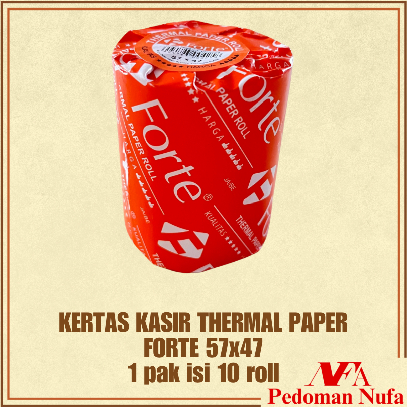 

NUFA KERTAS STRUK FORTE THERMAL STRUK 57X47