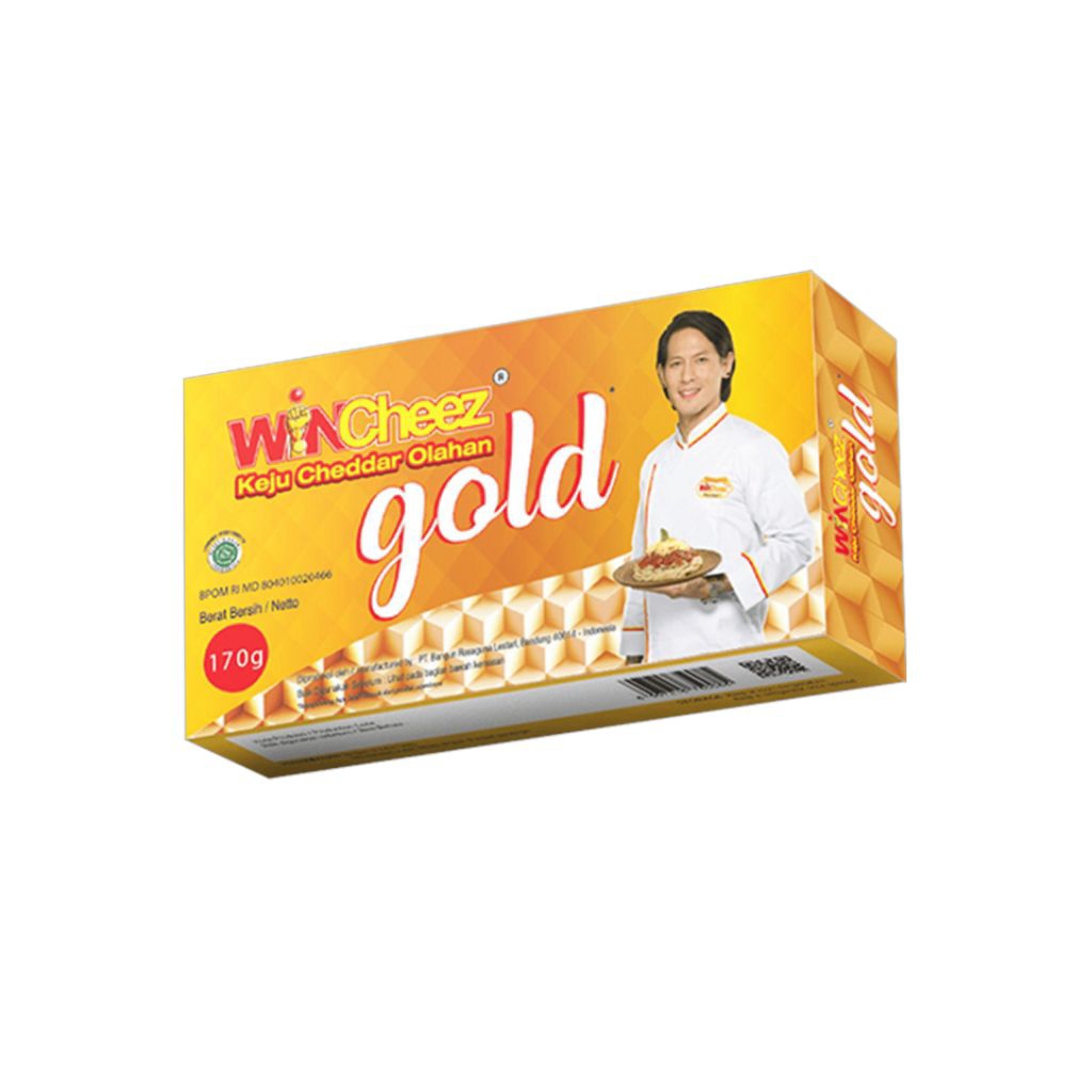 

Wincheez Keju Cheddar Olahan Gold 170g