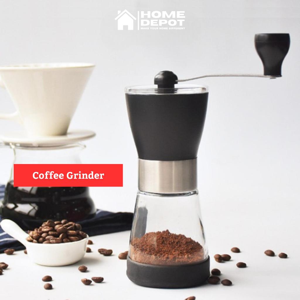 Penggiling Kopi Alat Giling Kopi Gilingan Kopi Manual Coffee Grinder Adjustable