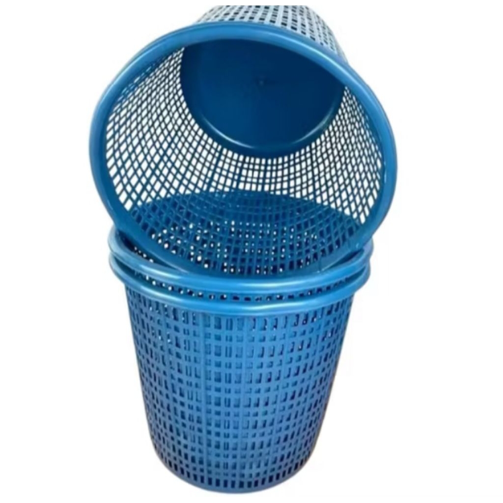 (12 Pcs) Keranjang Sampah  Jumbo Besar / Keranjang Sampah Bulat Murah / Tempat Sampah Besar / Tempat