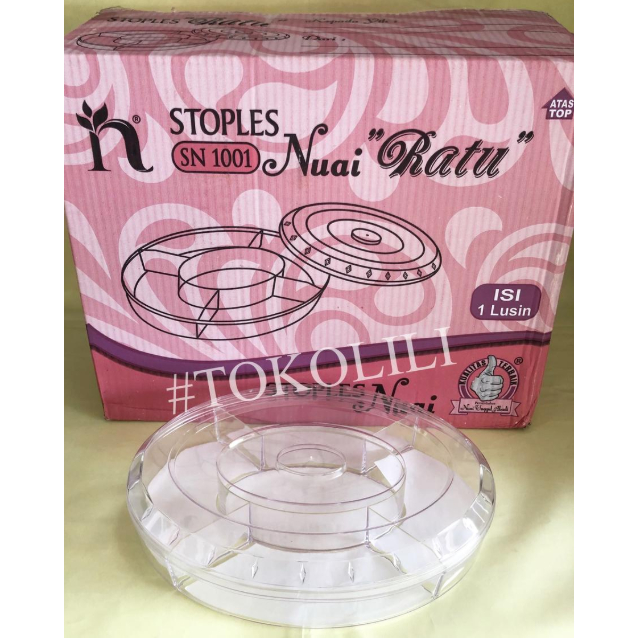 Toples Nuai Ratu Oval Sekat 5 | Toples Nuai Ratu SN 1001