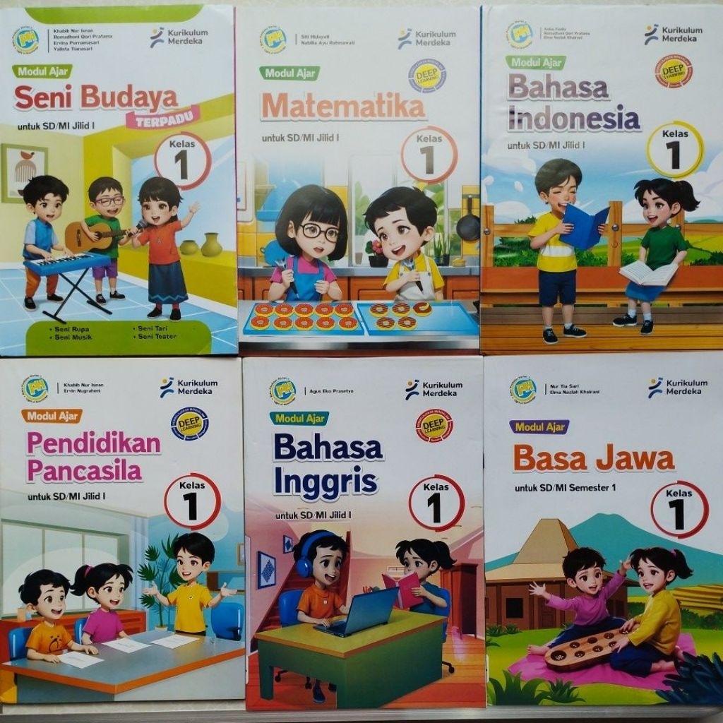 LKS PH PUSTAKA PERSADA SD KELAS 1, KELAS 1 SD SEMESTER 1 KURIKULUM MERDEKA Th AJARAN 2025/2026
