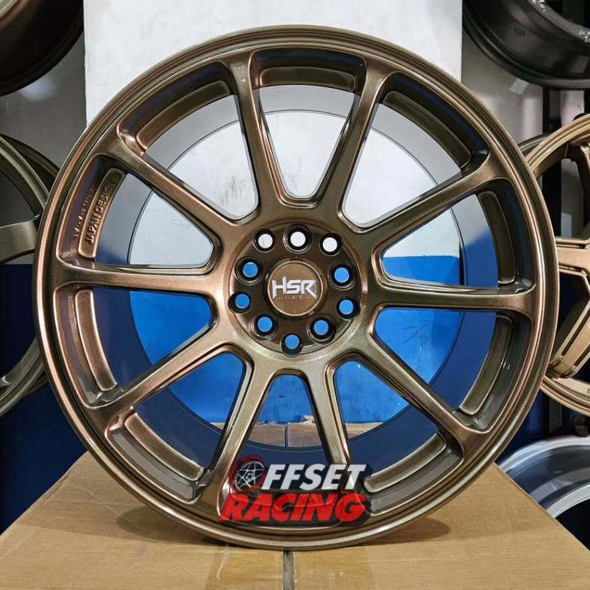 Velg HSR R17 Mobil Sienta Innova HRV Xpander Camry Velg Mobil HSR ZICO Ring 17 Lubang 5