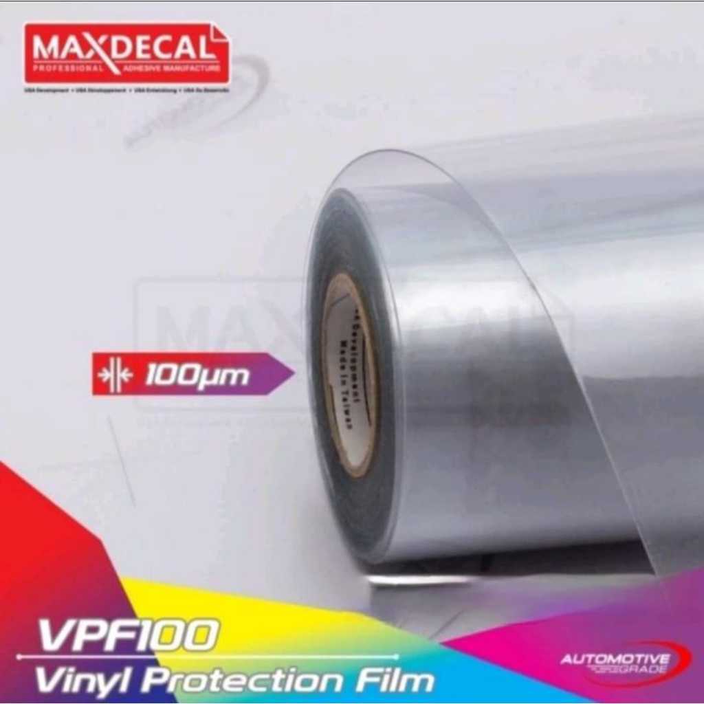 ROLL 155Cm Sticker MAXDECAL VPF100 VPF-100 Clear HD High Gloss / ROLL