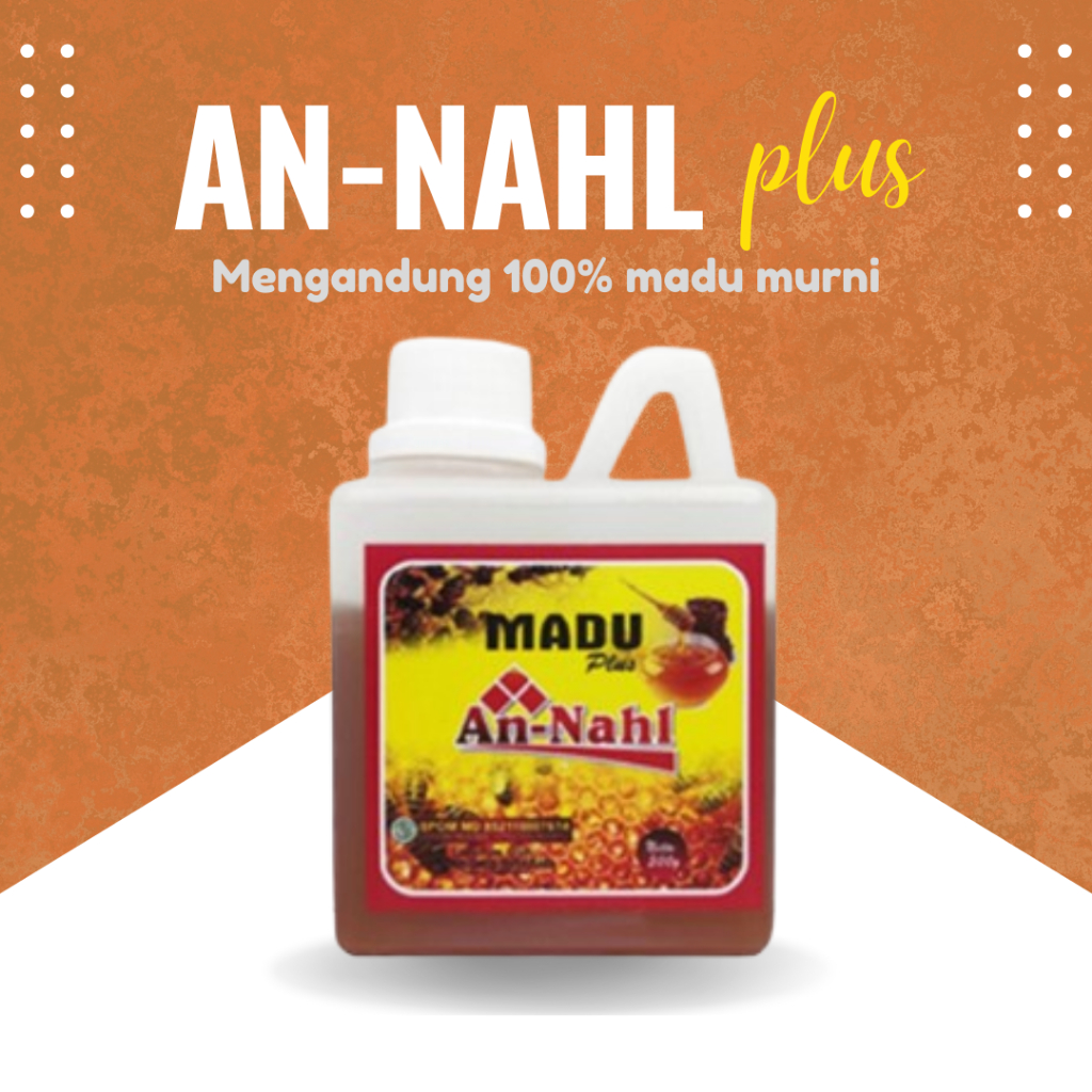 

Madu An Nahl Plus 500gr - Kualitas Terbaik Bukan Madu Gholiban Kalimantan