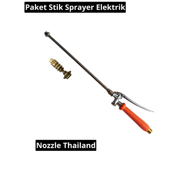 Paket Stik Premium Sprayer Elektrik dengan Nozzle Thailand