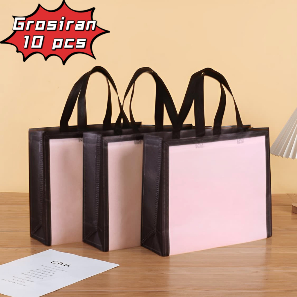 

Grosiran Tas Koper 10pcs-Tas hamper - Goodie bag - Tas Belanja - Tas Souvenir - Tas Kado - Tas Jinjing - Tas Lipat-Kantong Belanja - Souvenir - Shopping bag - Spoundbond - Tote Bag - Tas Wanita - Tas Murah - Tas Belanja Murah - Tebal dan Kuat