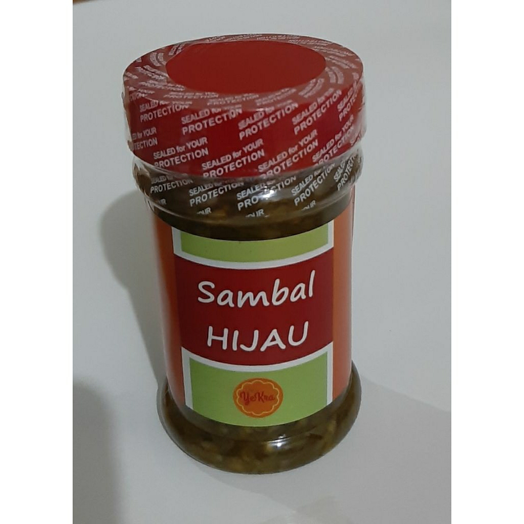 

Dapur YeKra SAMBAL HIJAU / SAMBAL IJO 150 gram