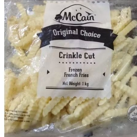 

Mc cain crinkle cut 1 kg