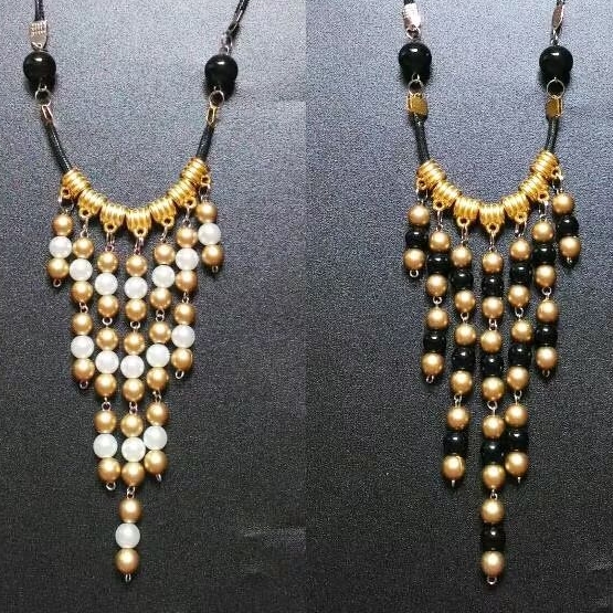 Aksesoris kalung hijab fashion cantik kalung kekinian fashion unik kalung hijab fashion