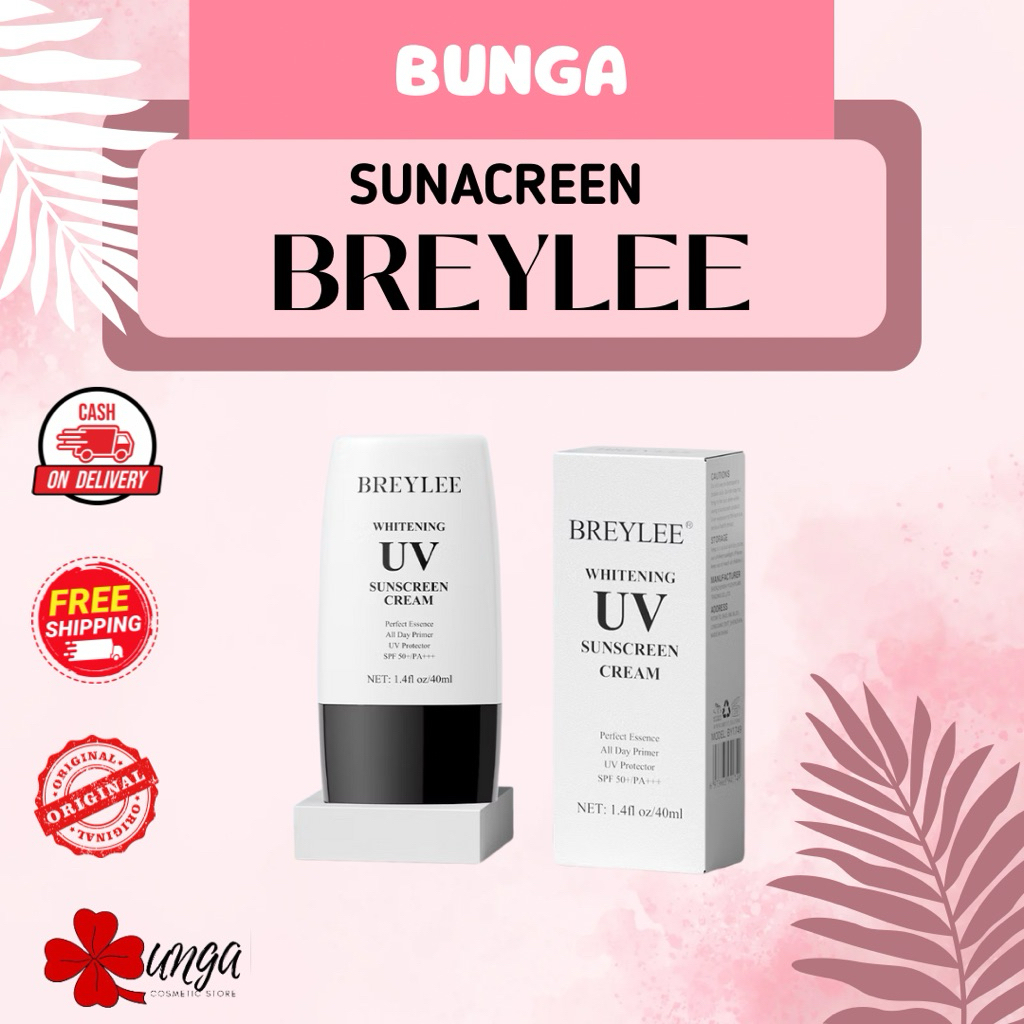BUNGA - Breylee Whitening UV Sunscreen Cream / Whitening Sunscreen Breylee / Sunacreen Breylee