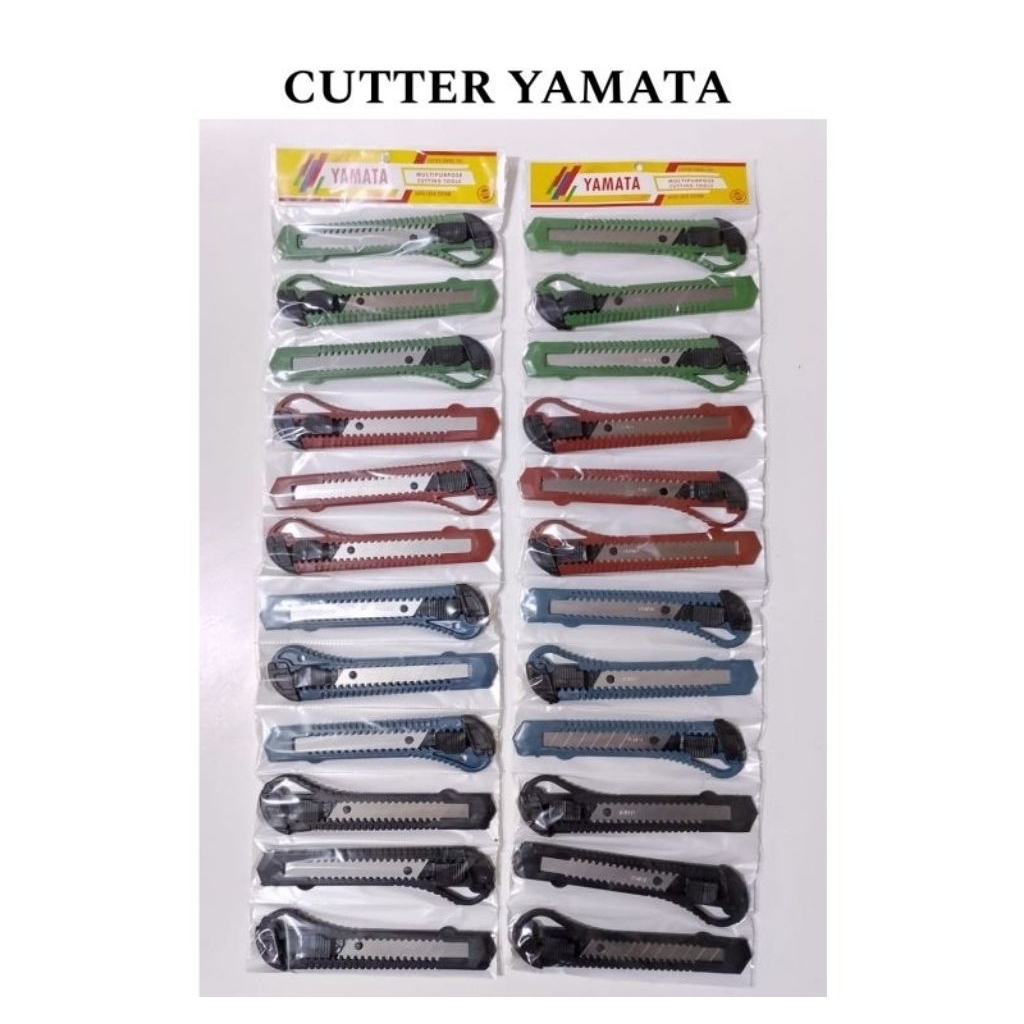 

PISAU CUTTER YAMATA DIJAMIN TAJAM HARGA SATUAN