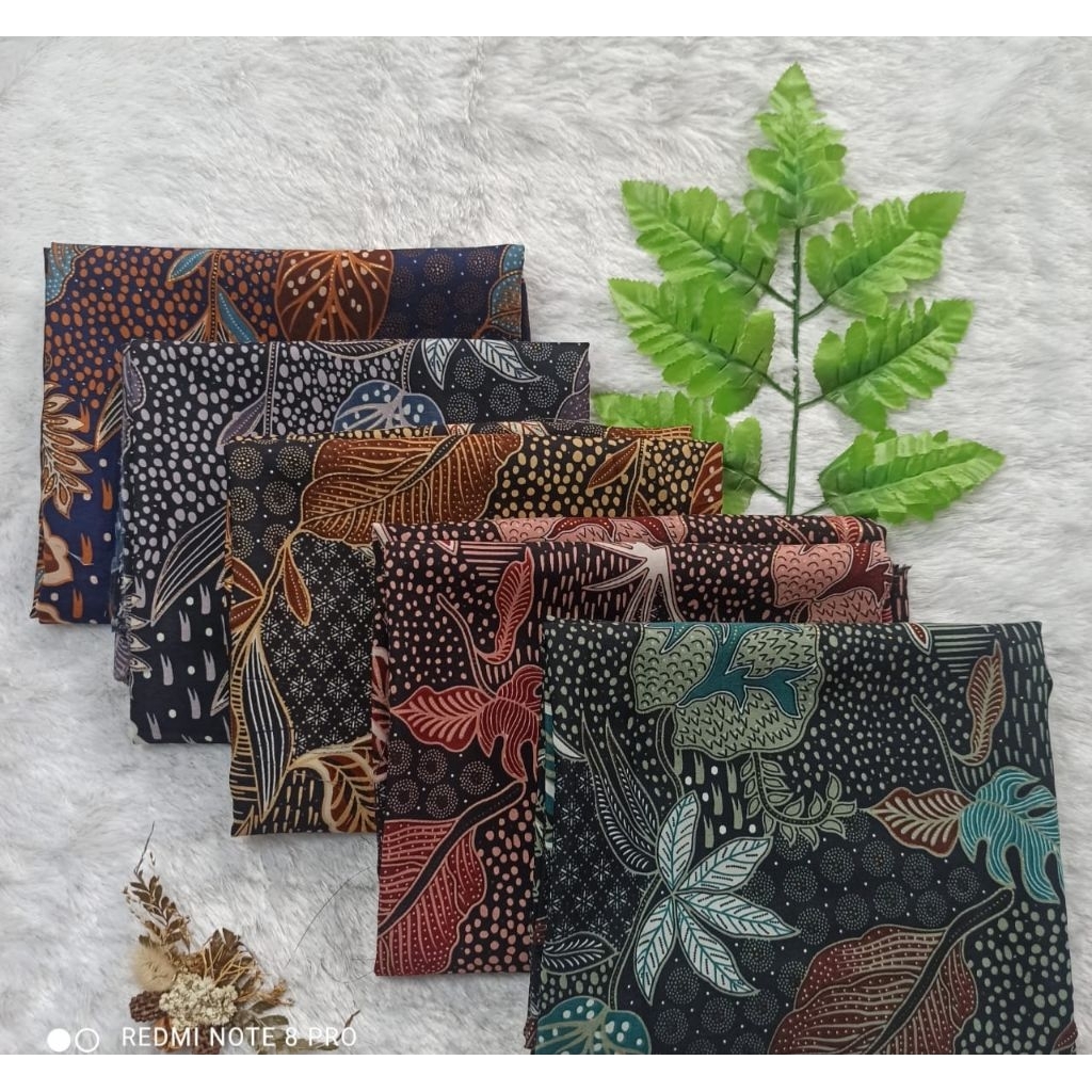bahan batik semi sutra / batik meteran / new batik colextion