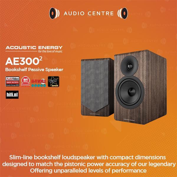Acoustic Energy AE300² AE 300² AE300 AE 300 Passive Bookshelf Speaker