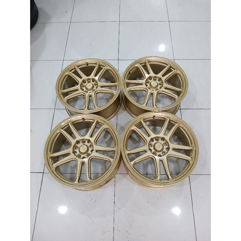 Velg Mobil Second Hsr Nx Spo Ring 17 lebar 7.5 pcd 5x100/114.3 Et45