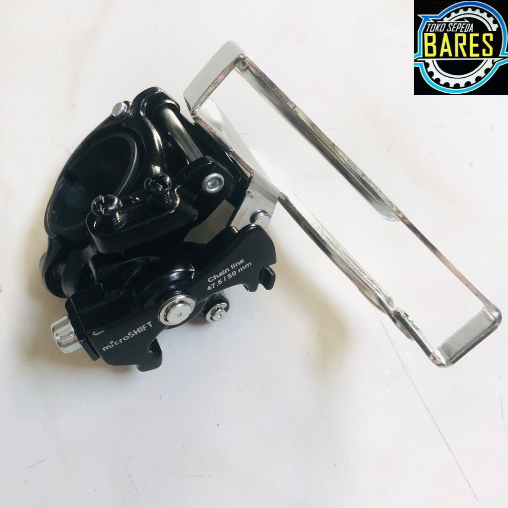 FD / Front Derailleur Sepeda Microshift 3 Speed Tarikan Bawah / Single Pull