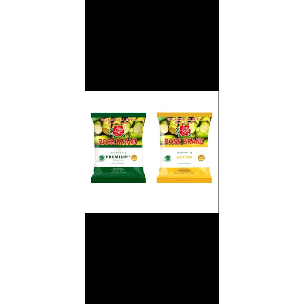 

Gula kemasan rose brand 1 kg