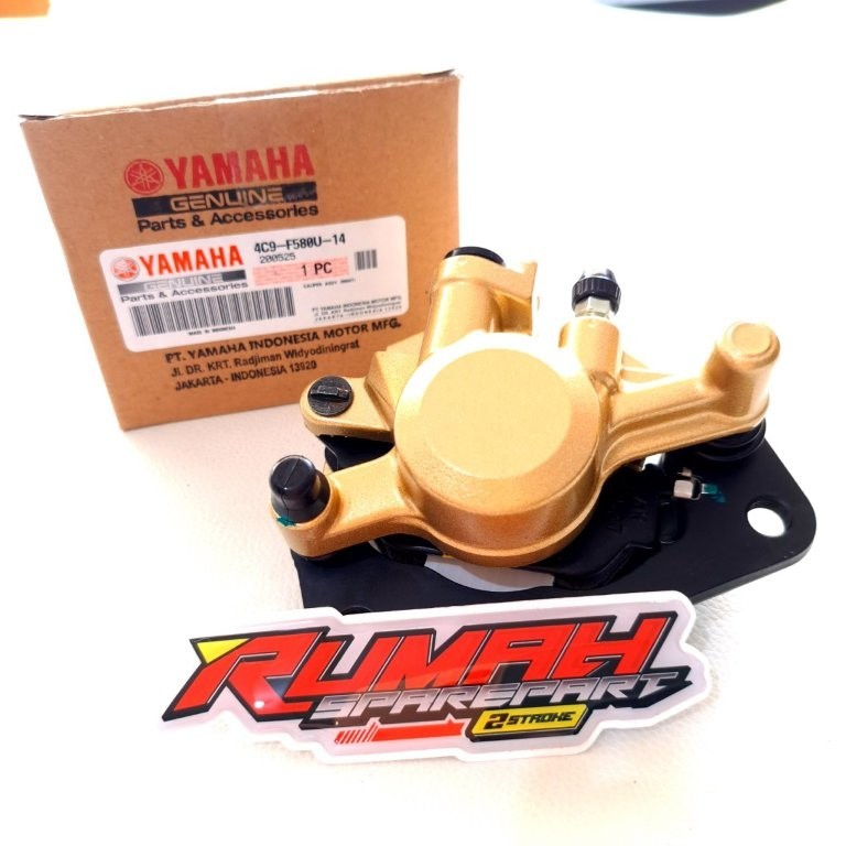 KALIPER MIO SPORTY SMILE SOUL 1 PISTON GOLD ORIGINAL YAMAHA 4C9 F580U 14
