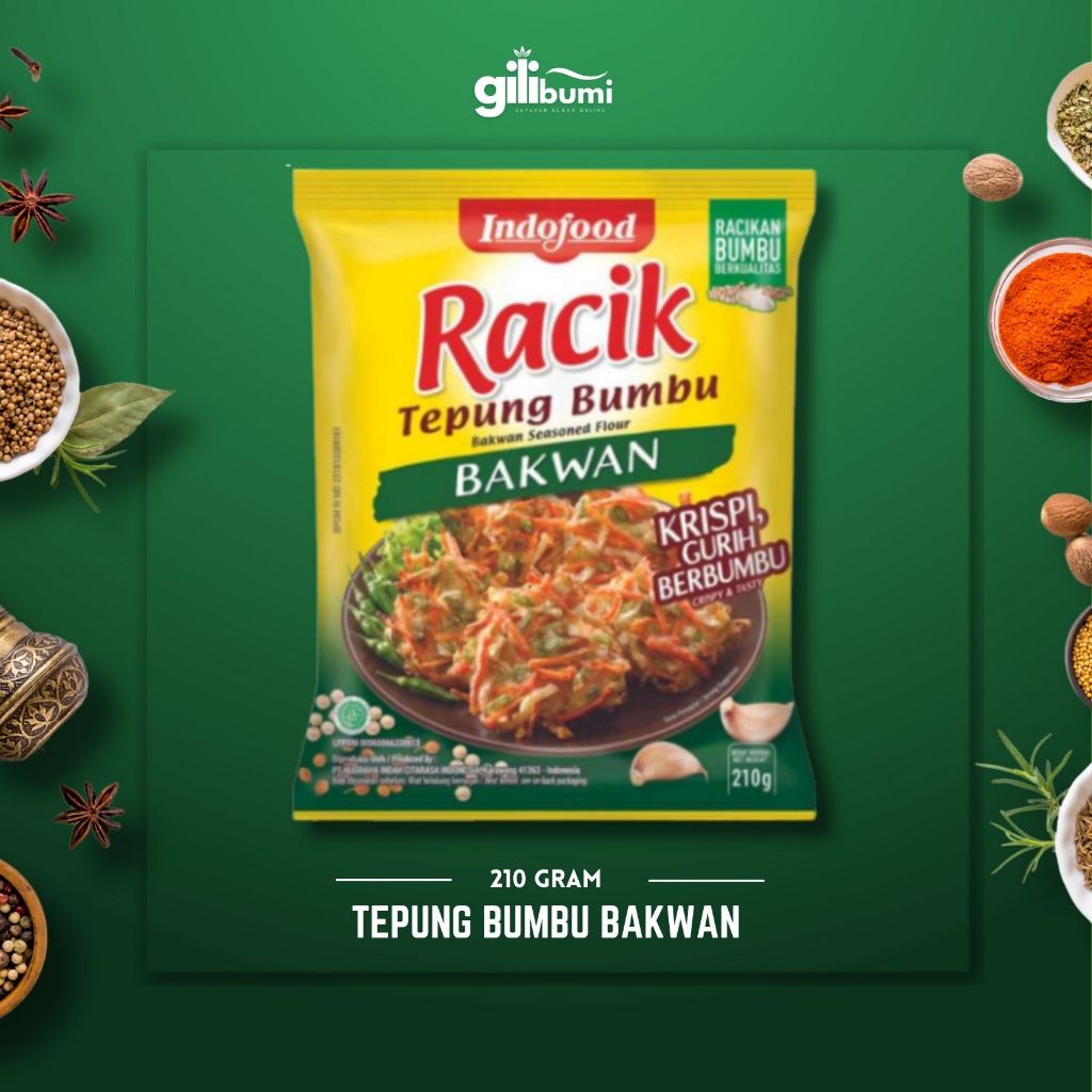 

Indofood Racik Tepung Bakwan 210gr