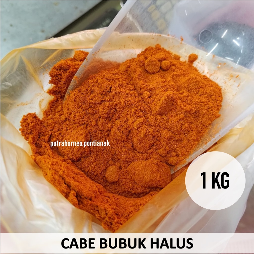 

PB Cabe Bubuk Halus 1 kg / Cabe Kering Gochugaru / Cabai Bubuk / Bubuk Cabe Kering / Bumbu Dapur