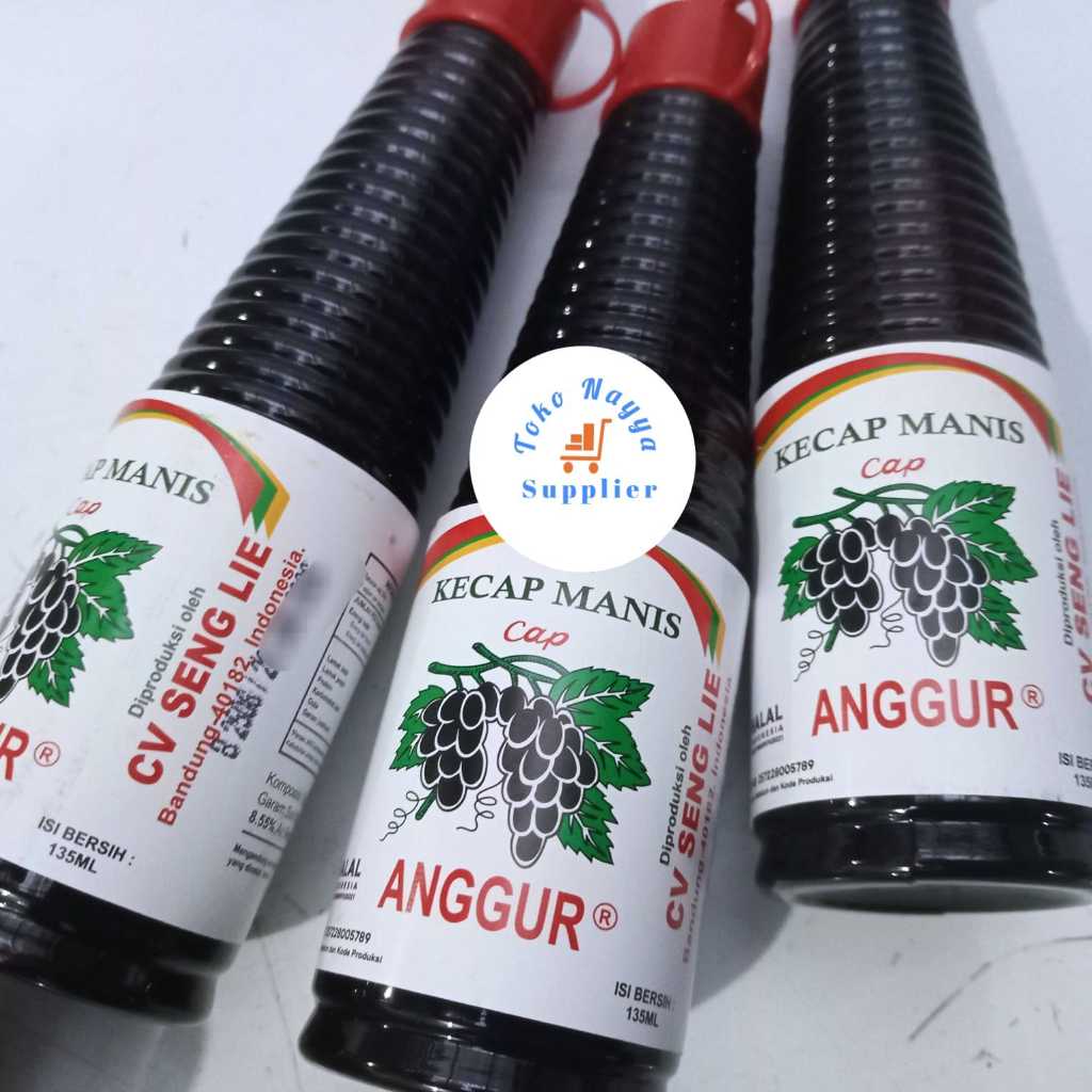 

Kecap Manis Cap Anggur CV Seng Lie - HALAL Kemasan Botol | Pilih Varian Ukuran