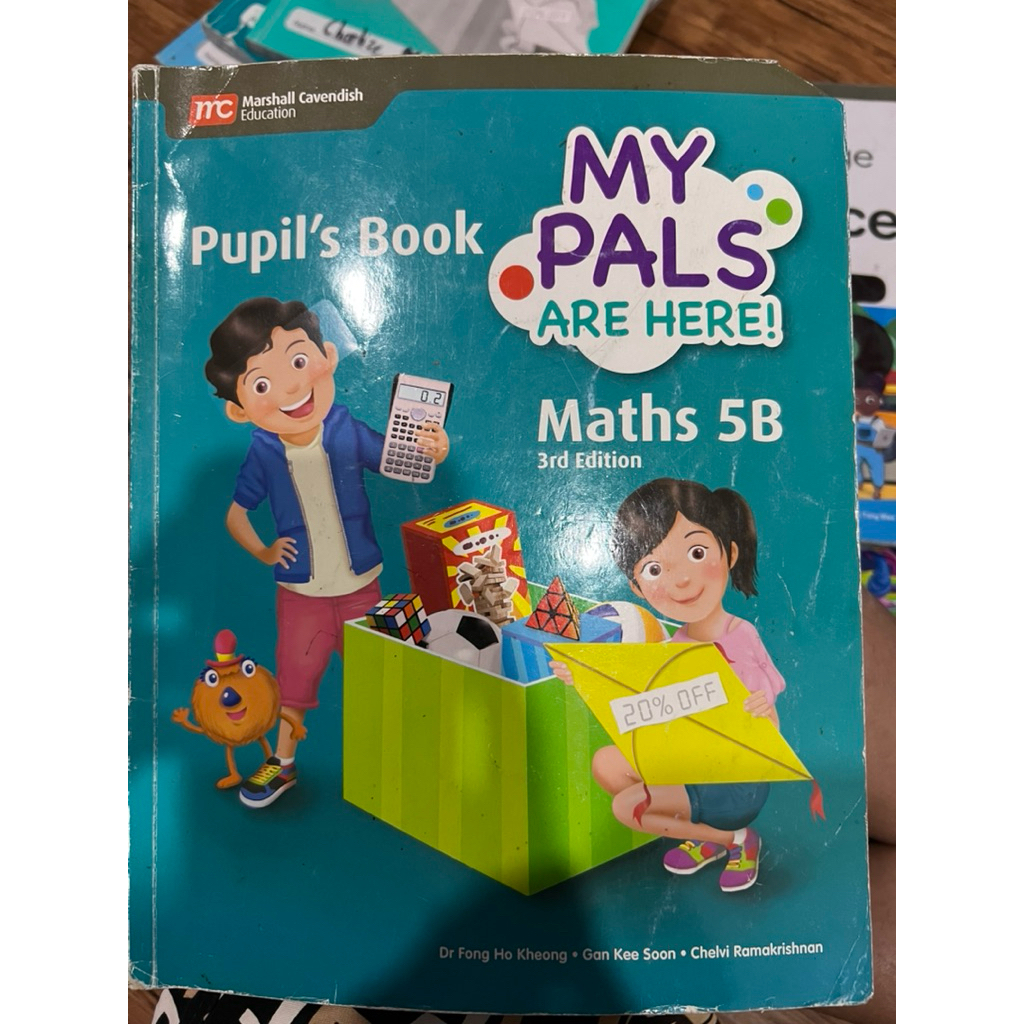 my Pals are here Math 5B pupil book