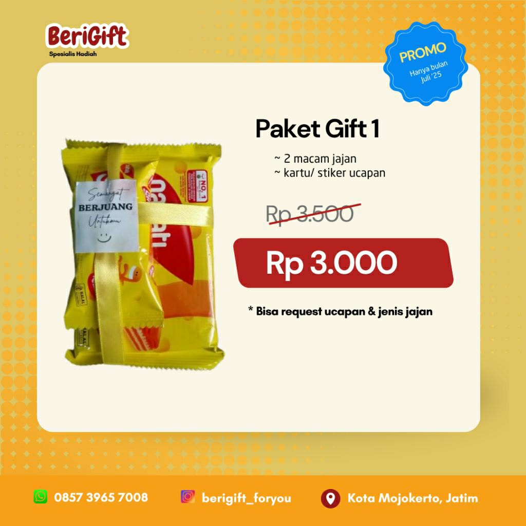 

Bingkisan Cantik Paket Gift 1