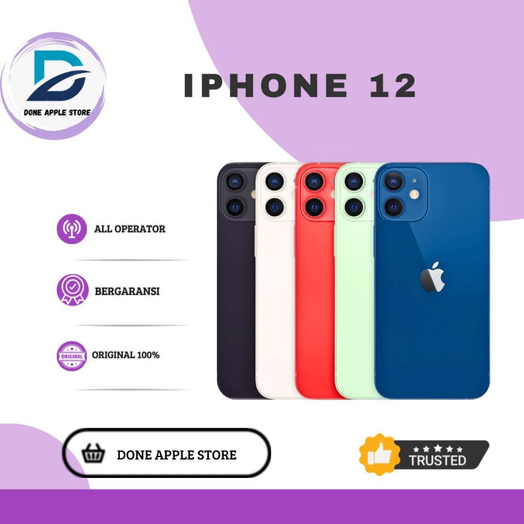 IPHONE 12 64GB 128GB SECOND ORIGINAL