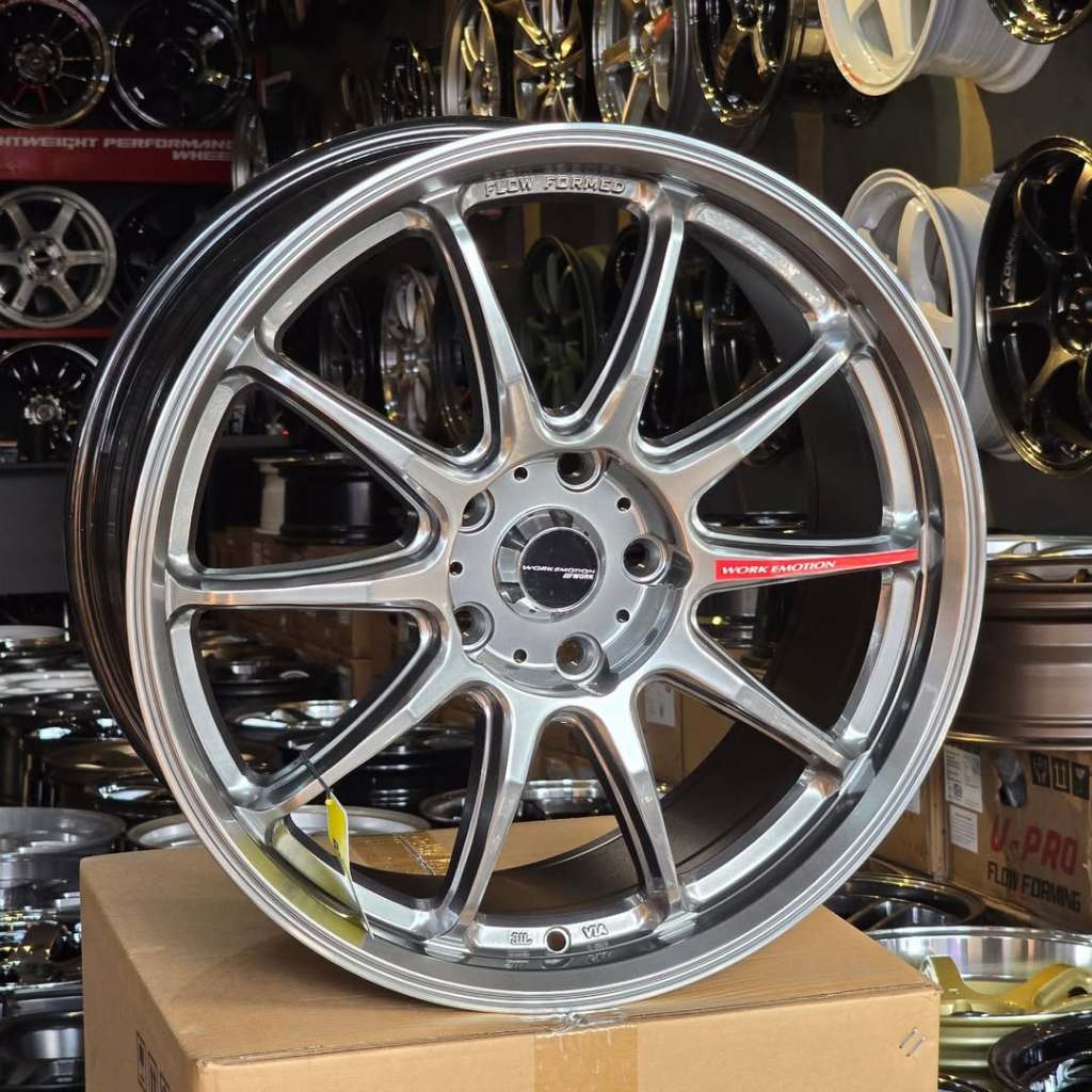 Velg Work Emotion ZR10 - FF Ring 18 Lebar 8 ET 40 PCD 5x114 Velg R18 | Velg Mobil | Velg Racing | Ve