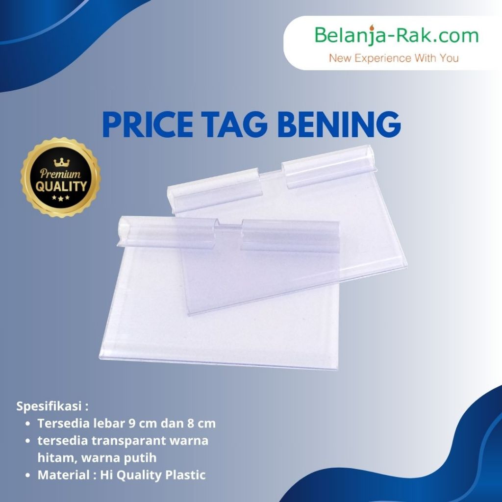 

Price Tag Transparan Label Harga Untuk Toko