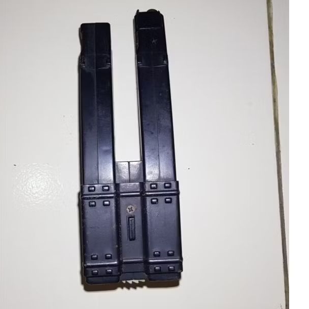 Dual Double Clamp High-Cap Magazines for MP5 AEG 500rds
