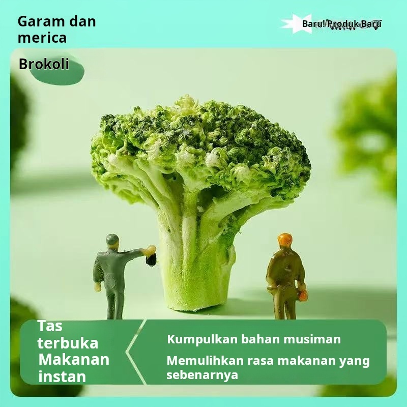 

Camilan Instan Brokoli Kering Renyah & Kembang Kol Hijau Kering | Sayuran Kering Sehat untuk Snack Sehat
