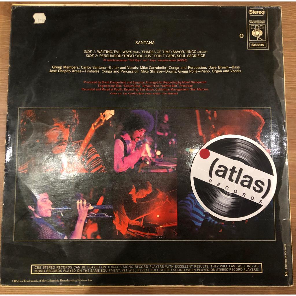 Vinyl / Piringan Hitam Santana – Santana