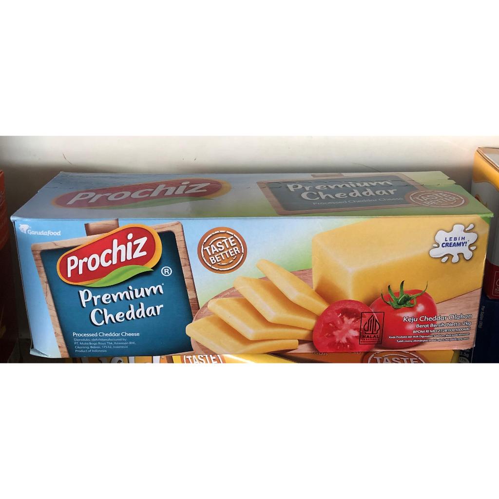 

Keju Prochiz Premium 2kg | Prochiz Premium Cheddar 2kg